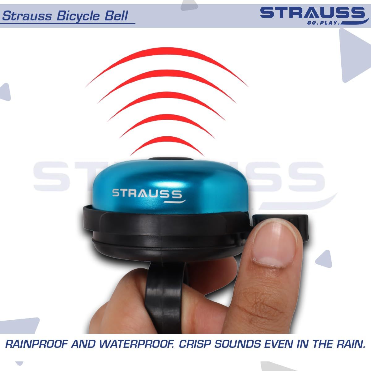 Strauss Bicycle Bell | Blue