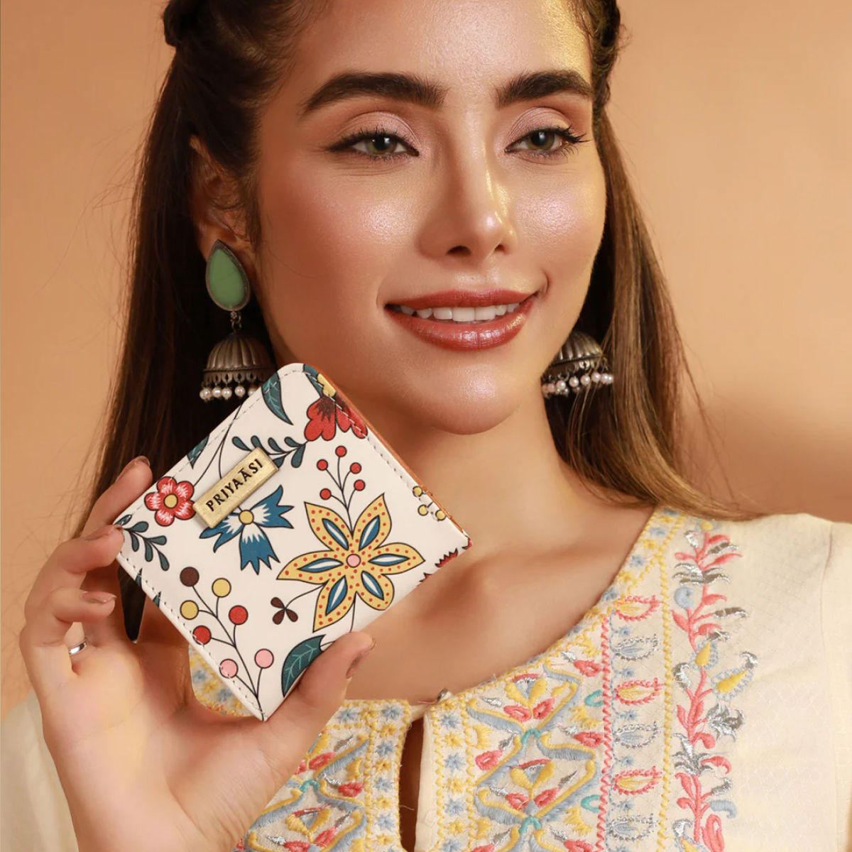 Priyaasi Women's Polyurethane Wallets | Multicolour - One Size