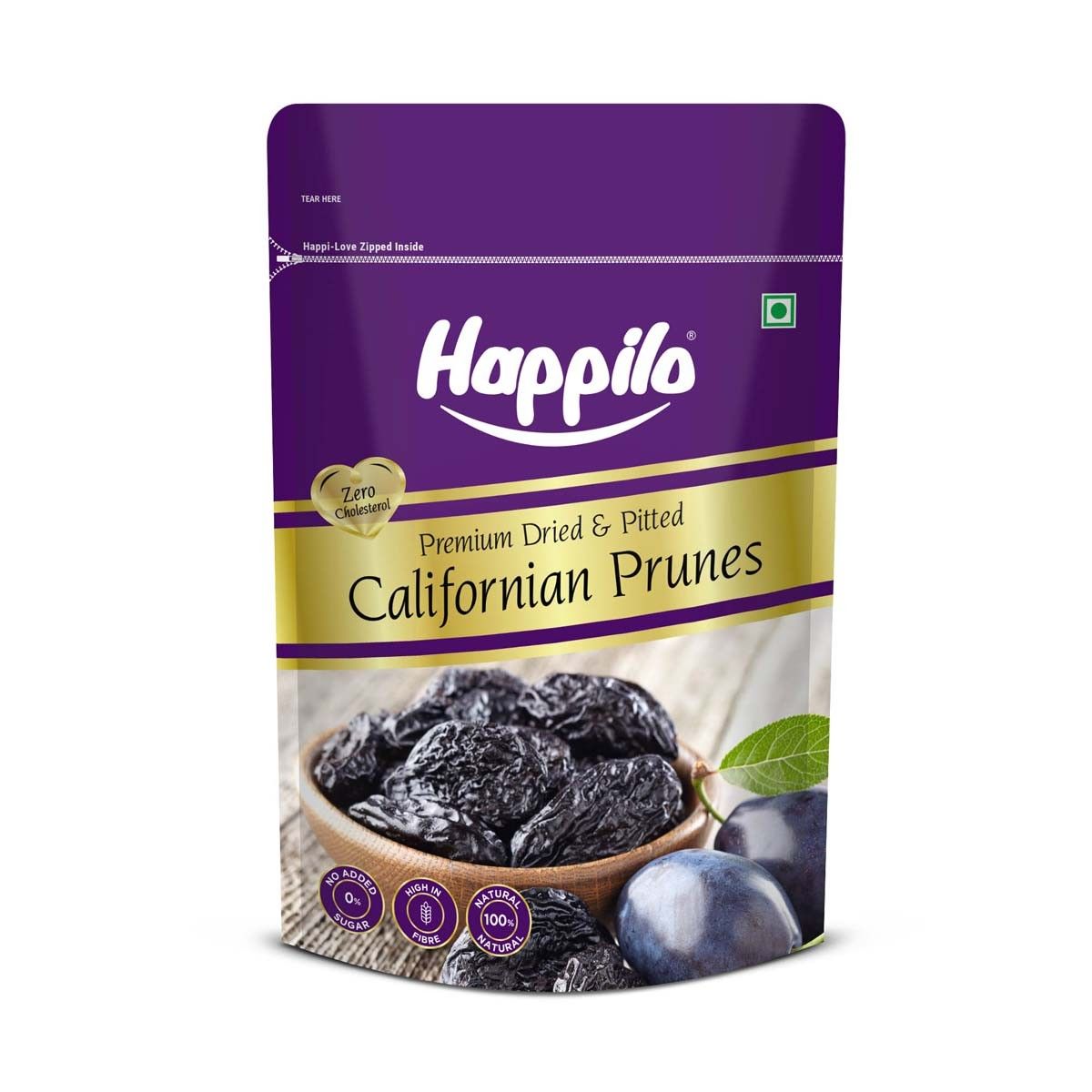 Happilo Premium Californian Pitted Prunes
