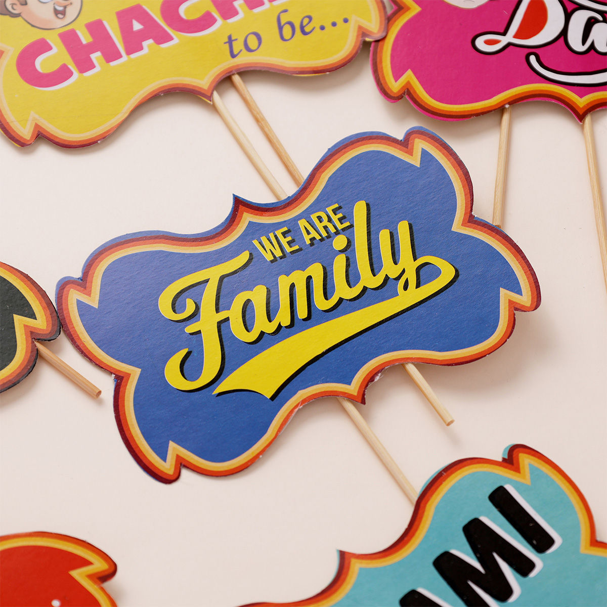 Propcon Family-To-Be Party Props | English