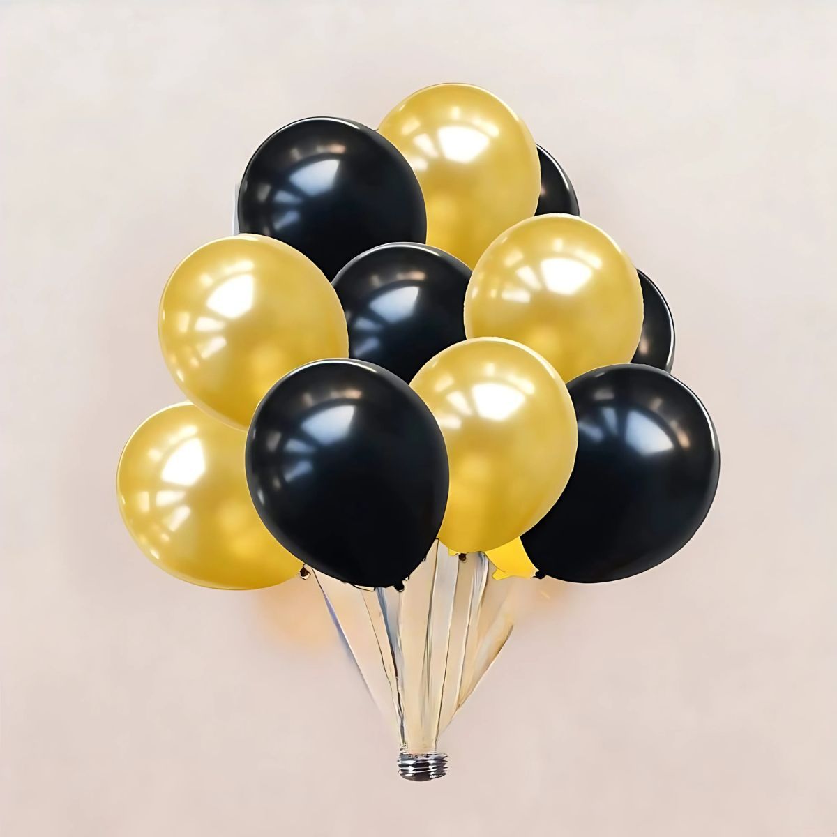 Balloon Black & Gold