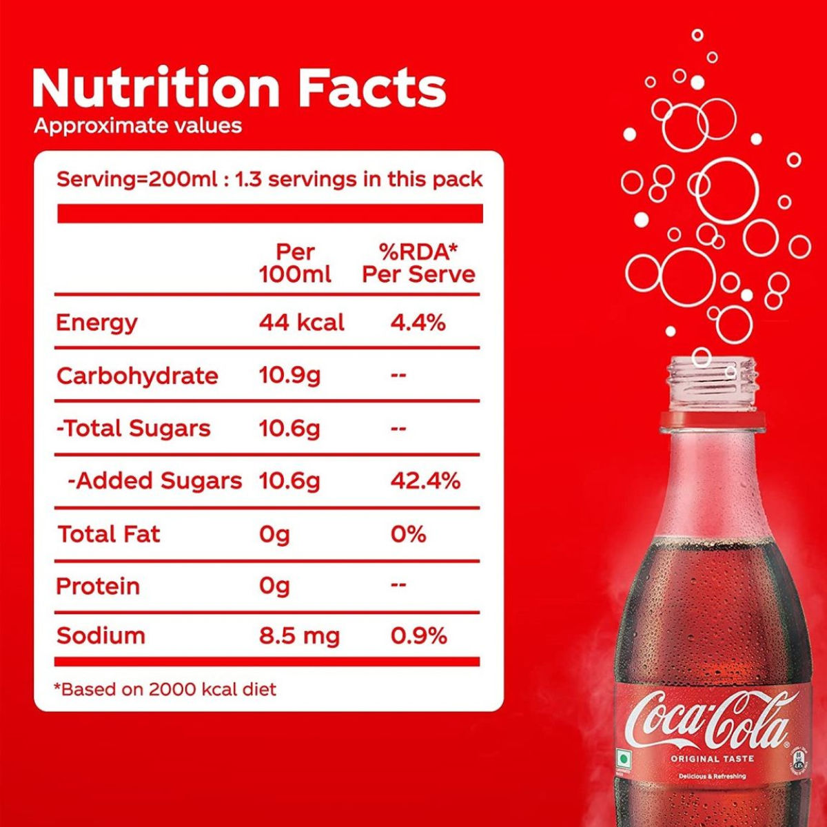 Coca Cola Soft Drink