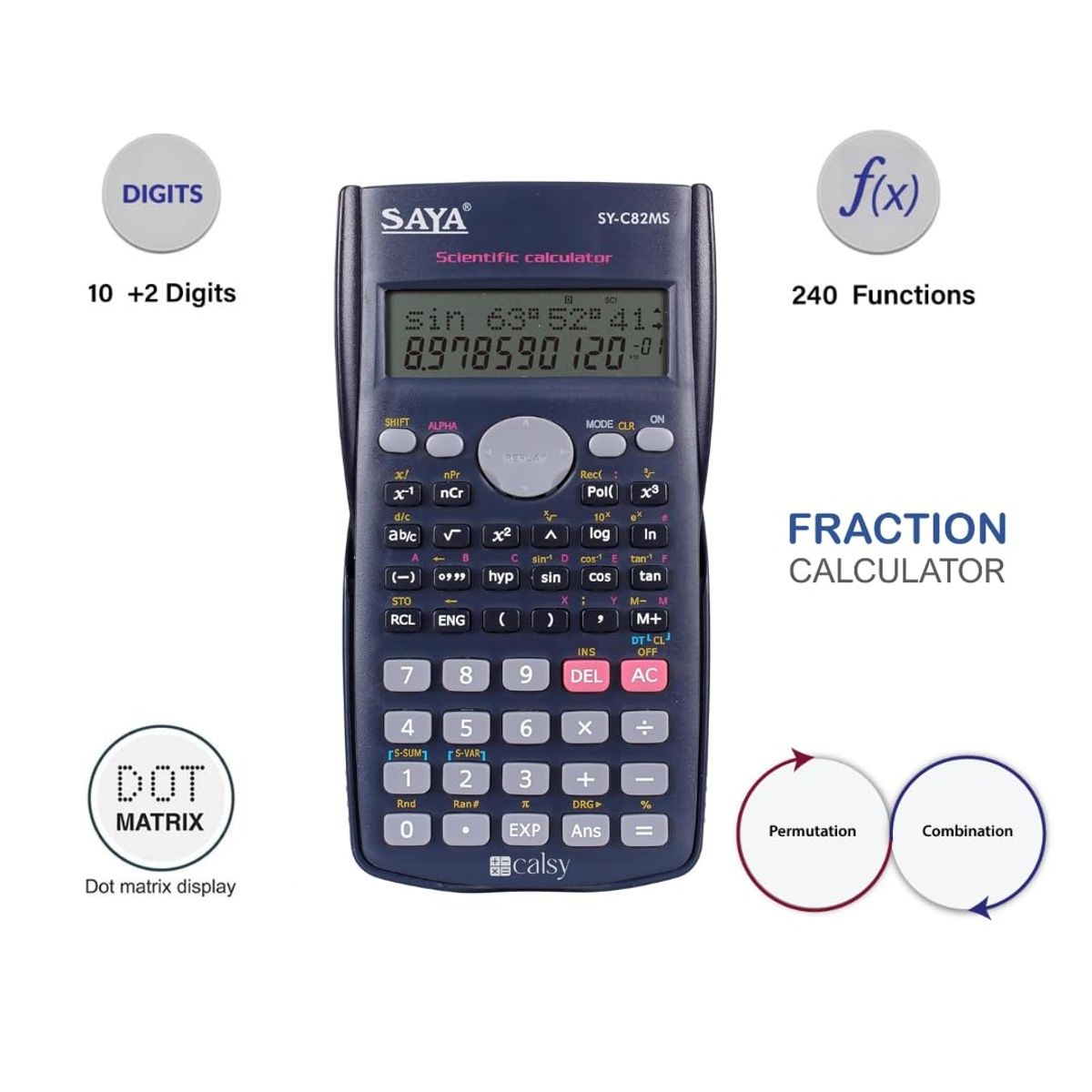 Saya Scientific Calculator | SY-C82MS
