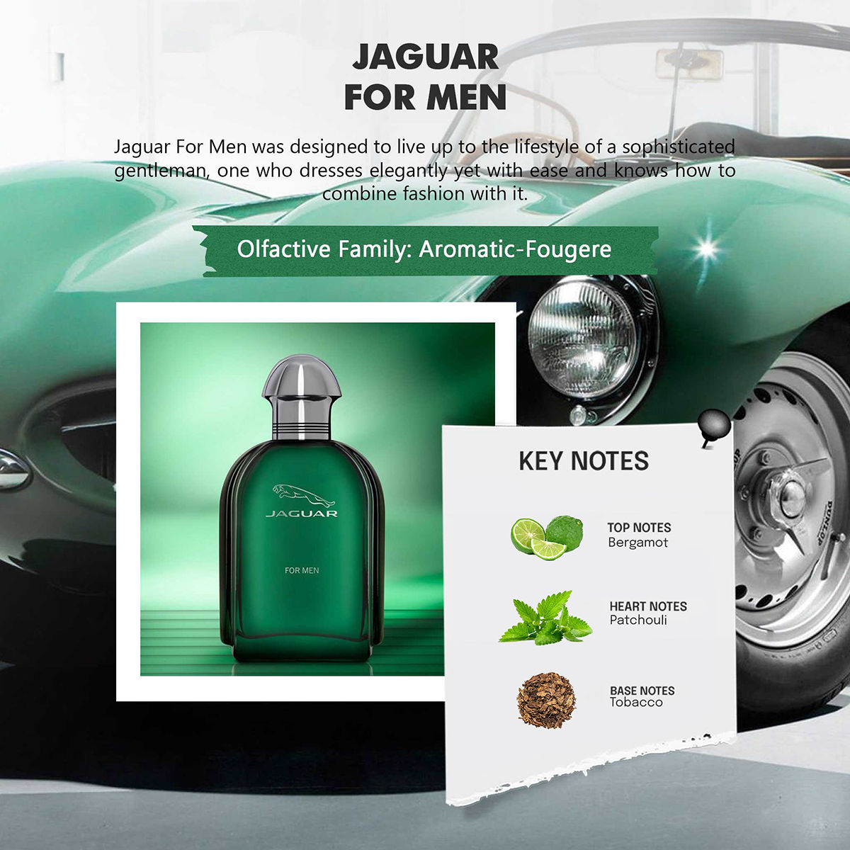 Jaguar For Men Eau de Toilett