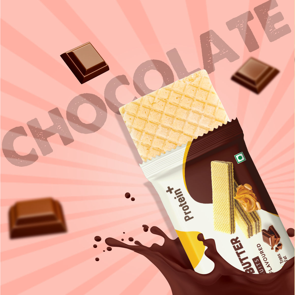 Be.anut Classic Peanut Butter Vanilla Wafers | Trans Fat-free