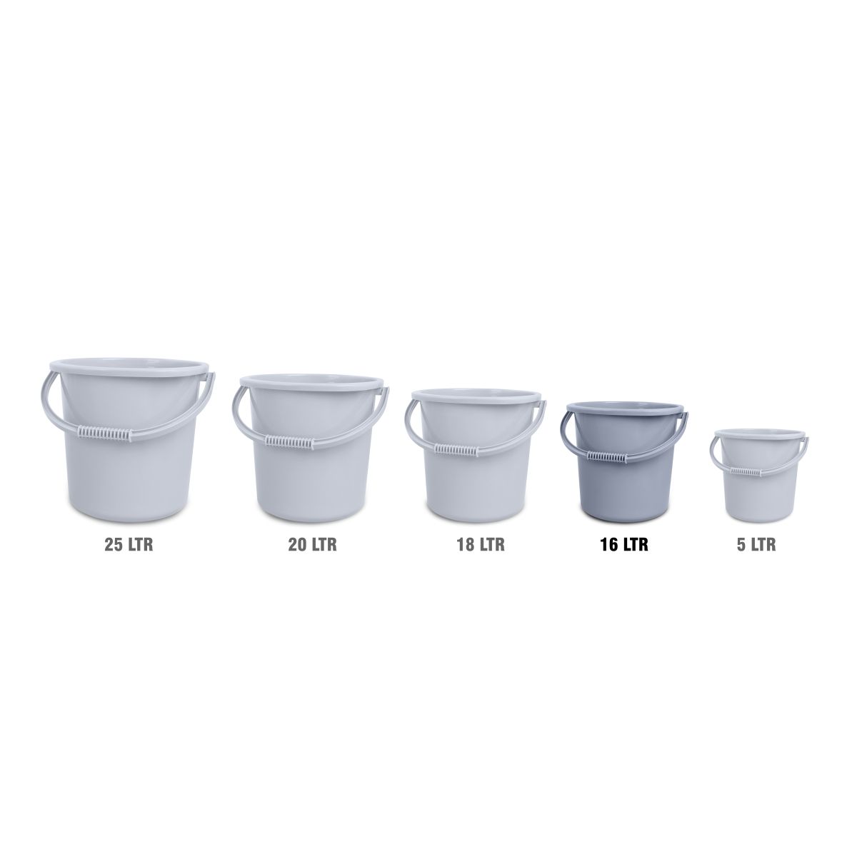BAY6 Royce Bucket 16 L - Grey