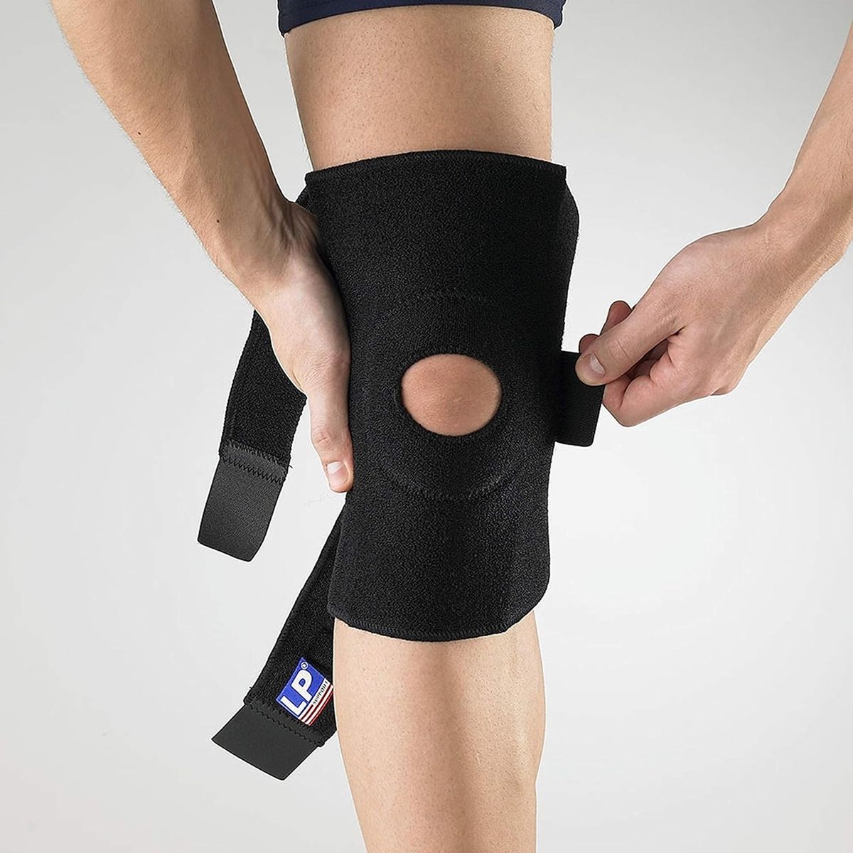 LP Support 758 Open Patella Knee Support | Size | Free