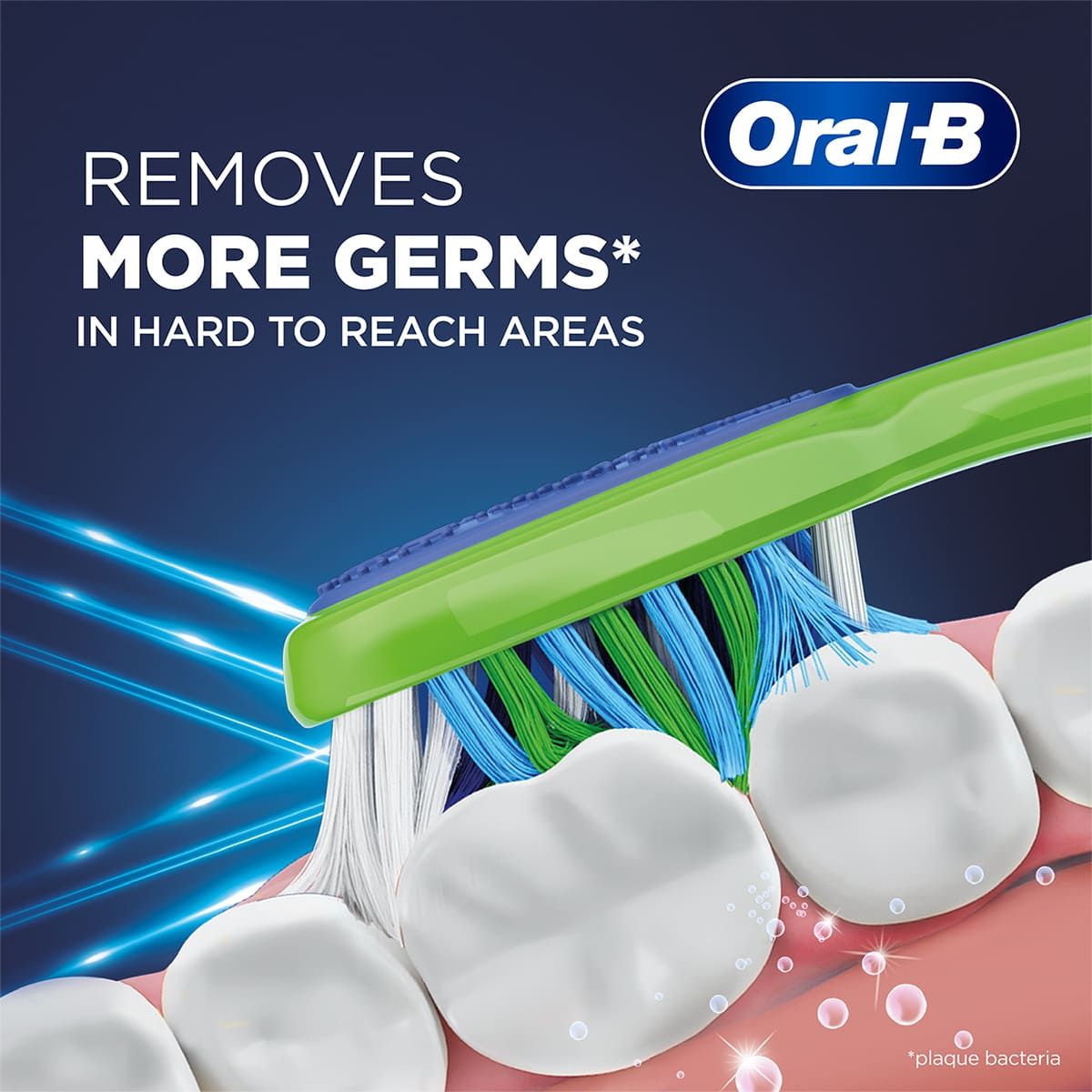 Oral-B Criss Cross of 4 Soft Toothbrushes 4 pc Combo