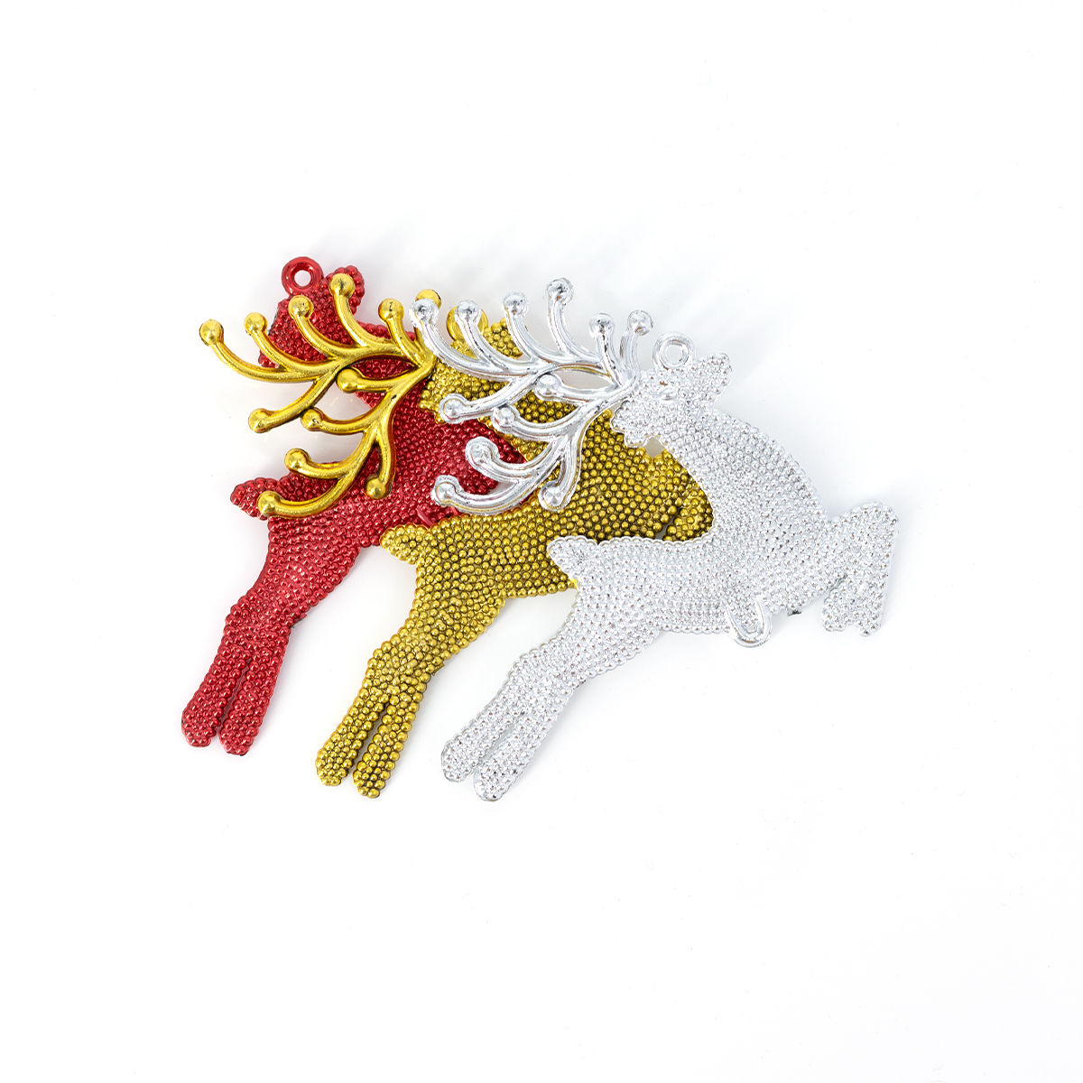 Gullak 4 pcs Metallic Reindeer