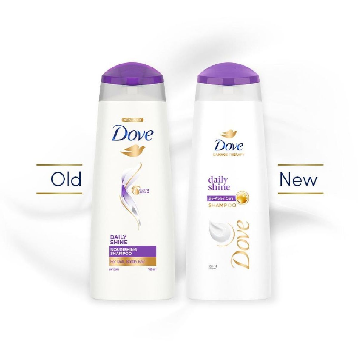 Dove Daily Shine Shampoo 180 ml Combo