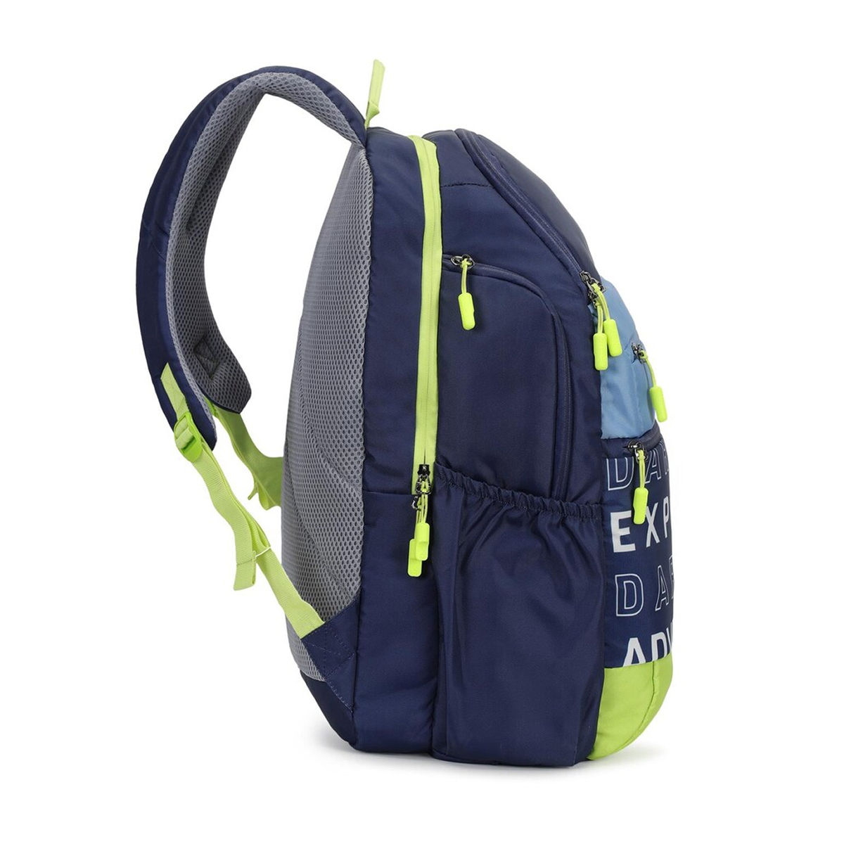 Uppercase Unisex Polyester 20 L Top Handle School Backpack | Blue - 15 Inches