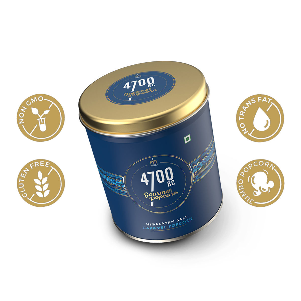 4700BC Popcorn Himalayan Salt Caramel Tin