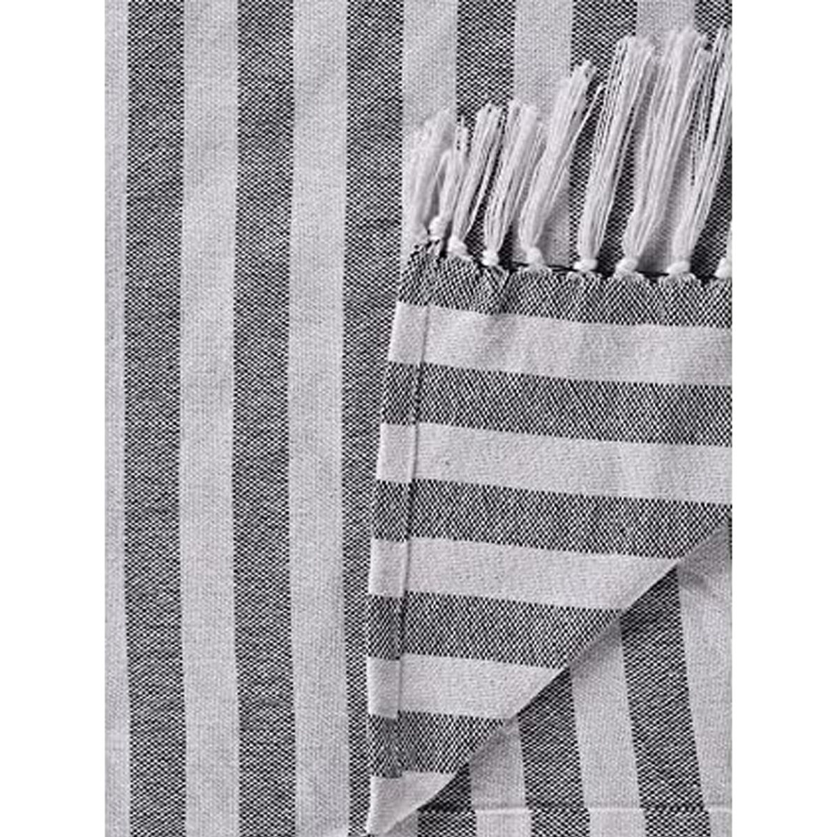 Sashaa World Striped Soft & Breathable Yellow Throw Blanket