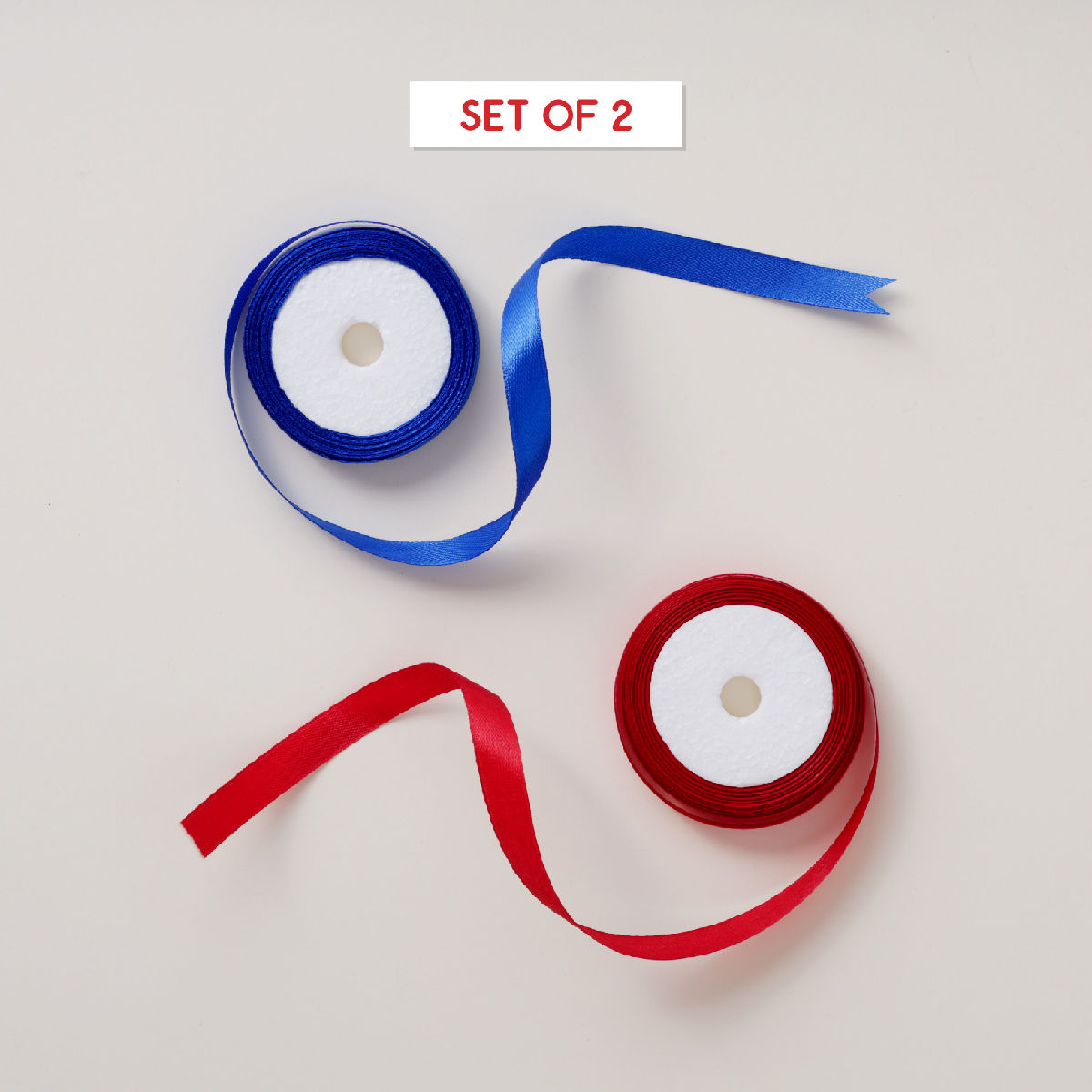 Oye Happy Satin Ribbon ( Pack Of 2 )
