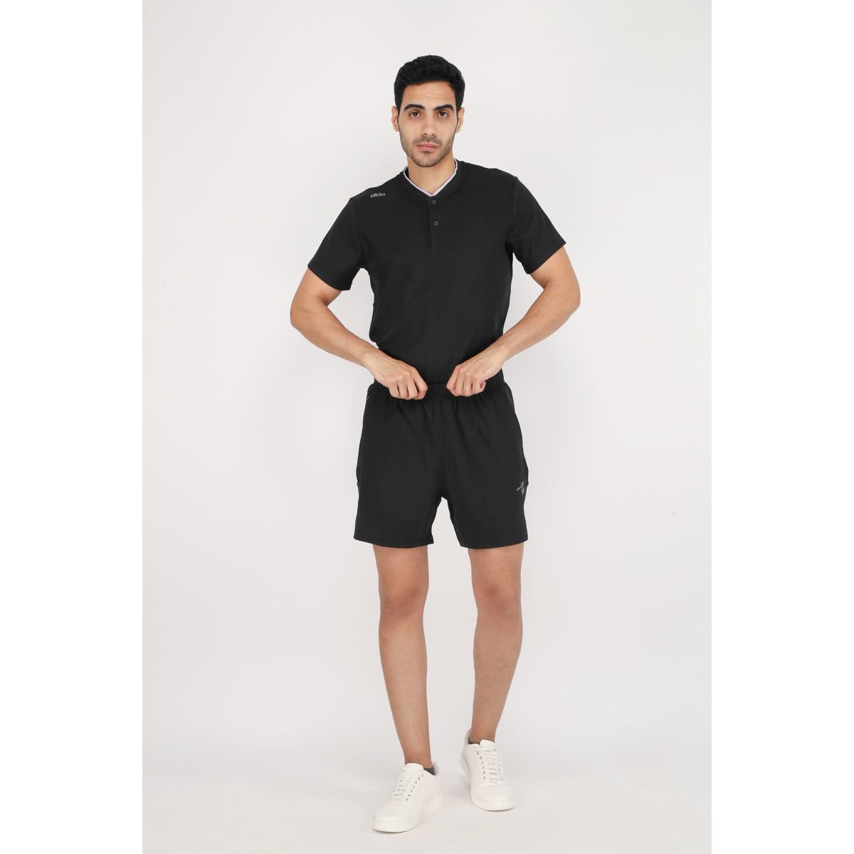 Dida Men's Sports Short Regular Comfortable Stretchable Dry-Fit | Grey - XL
