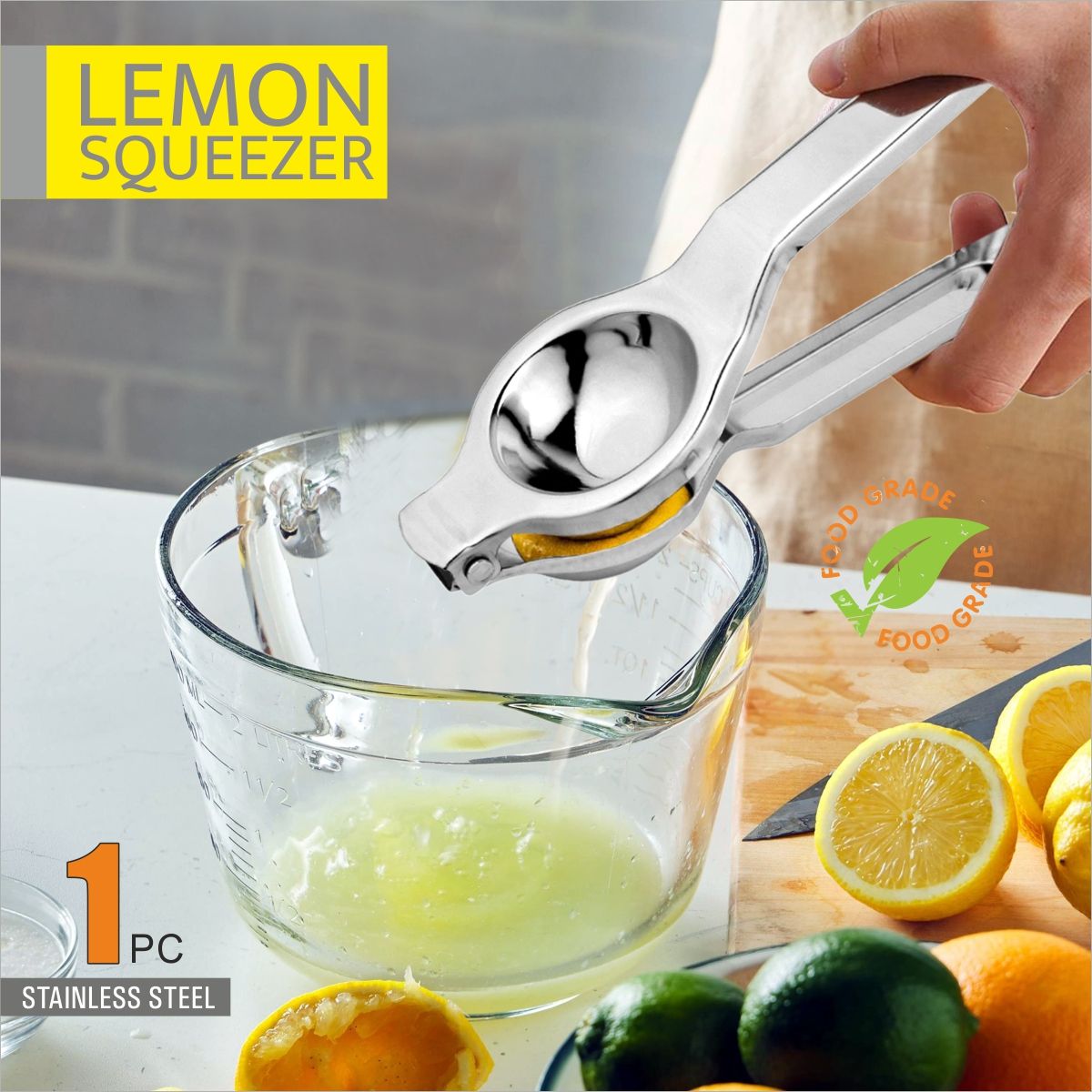 BAY6 Steel Lemon Squeezer