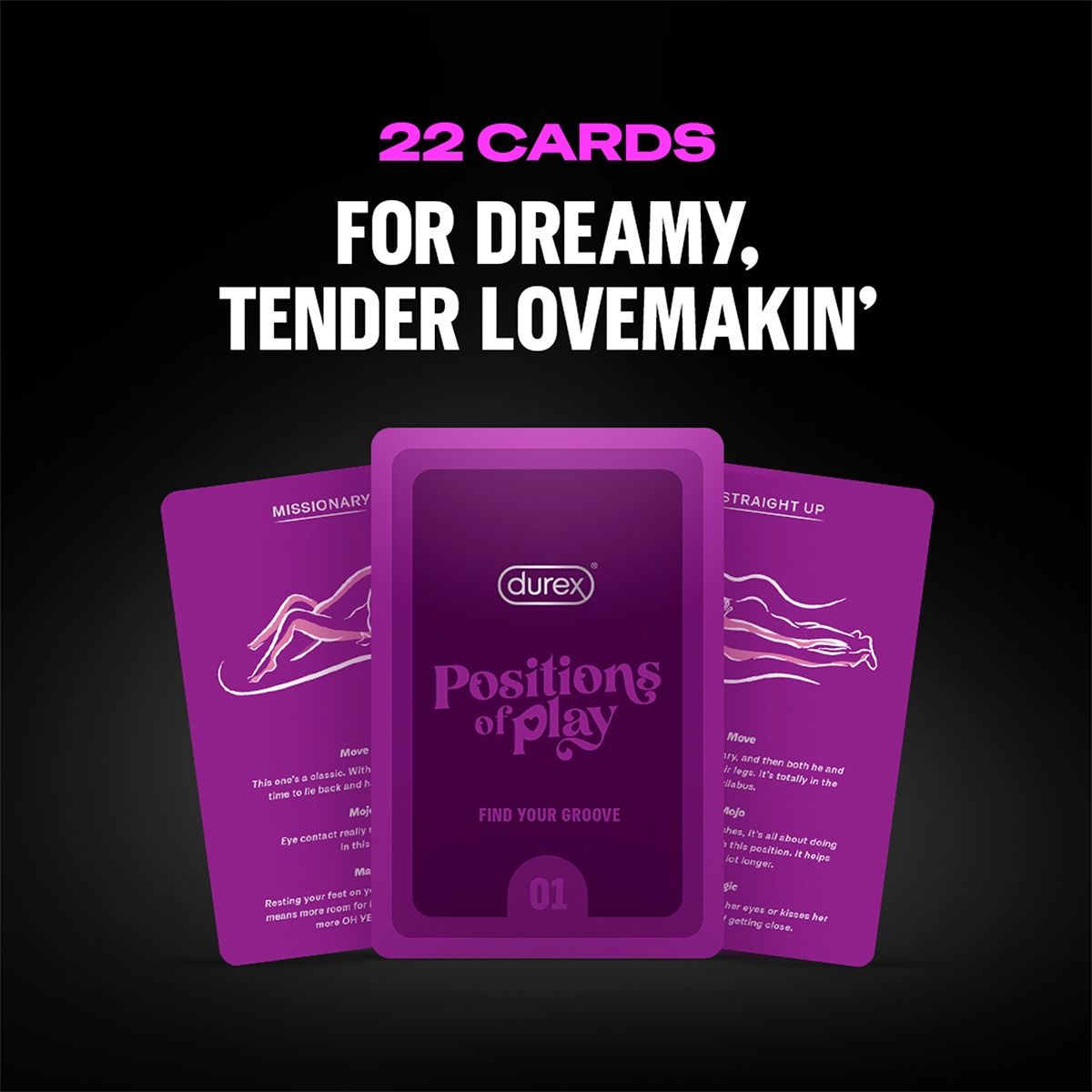 Durex Playthings Positions Of Play Card Game For Couples