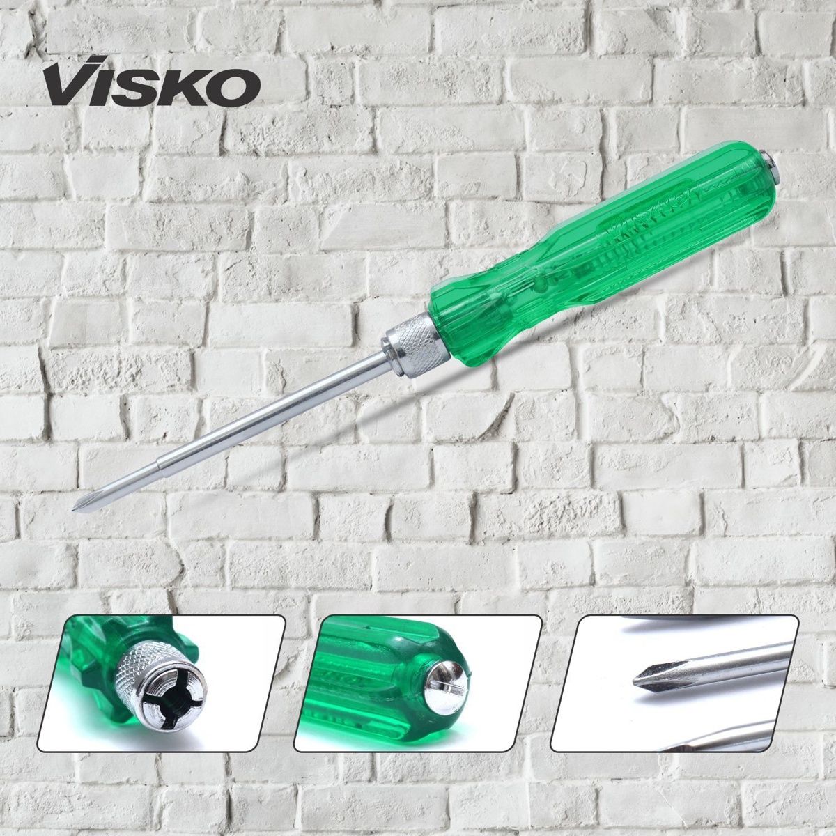Visko 101-Screwdriver Set Combination Screwdriver Set | Pack Of 6