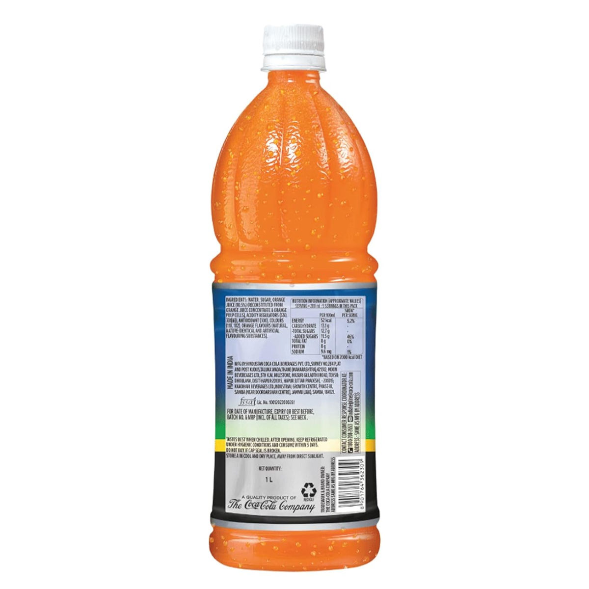 Minute Maid pulpy Orange Fruit Juice