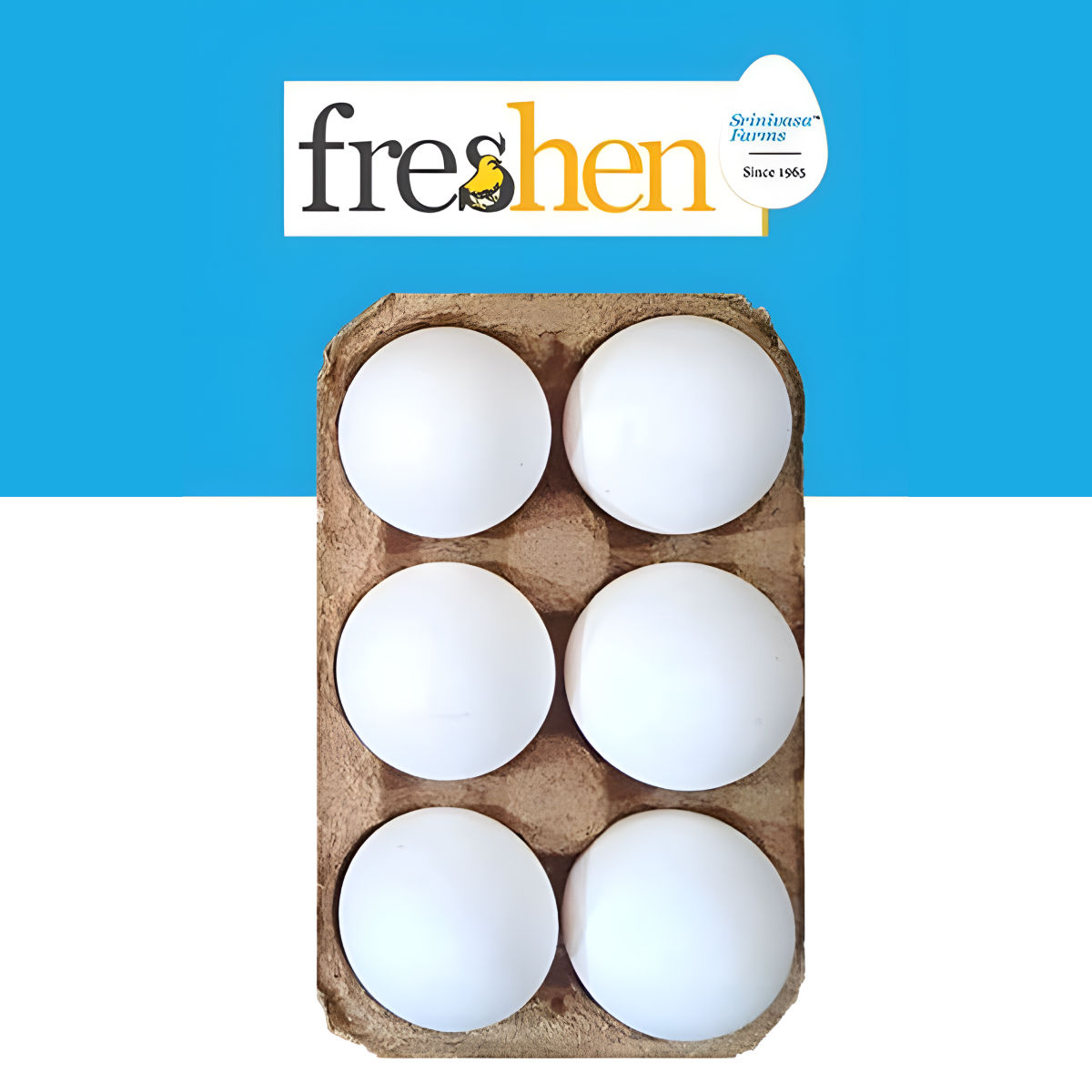 Freshen White Eggs 6 pc Combo