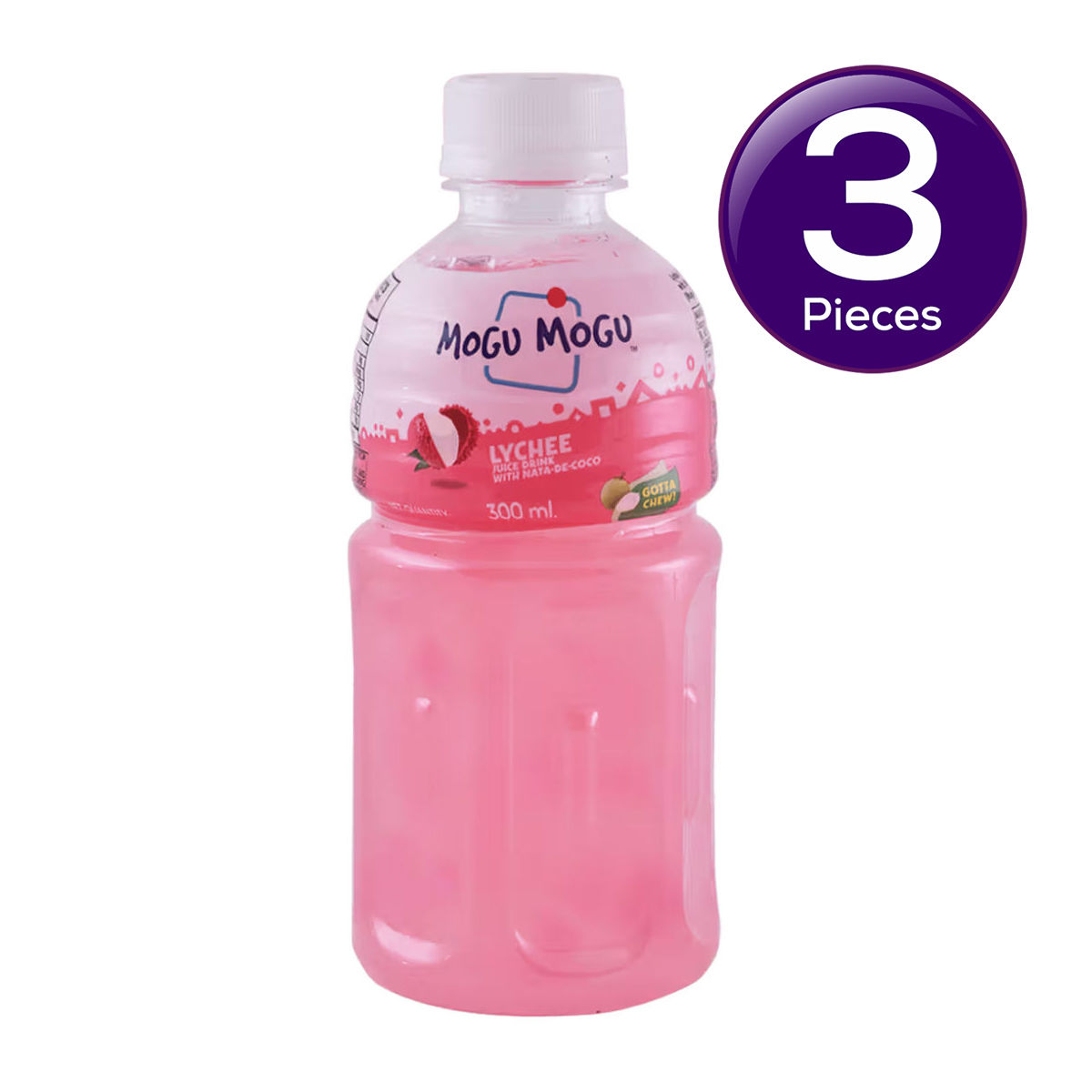 Mogu Mogu Lychee Juice Drink 300 ml Combo