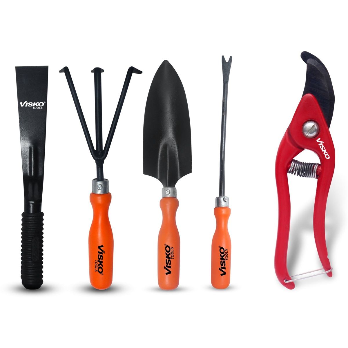 Visko 659 Garden Tools Set With 5 Pieces Garden Tool Kit