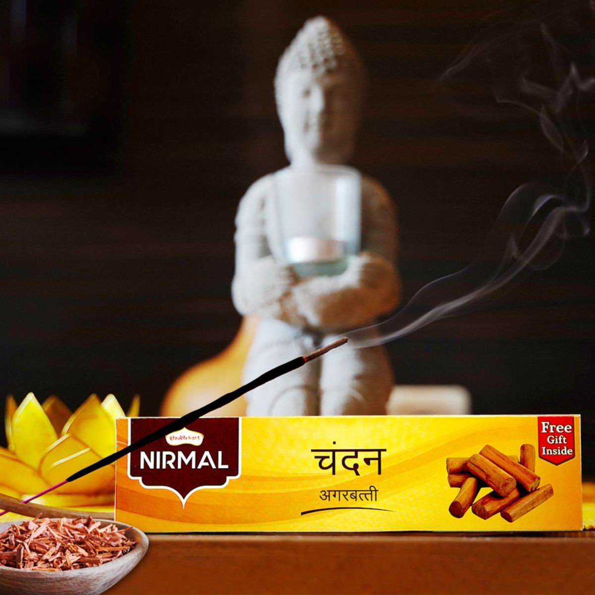 Shubhkart Nirmal Eco Box Chandan Agarbatti 100 g Combo