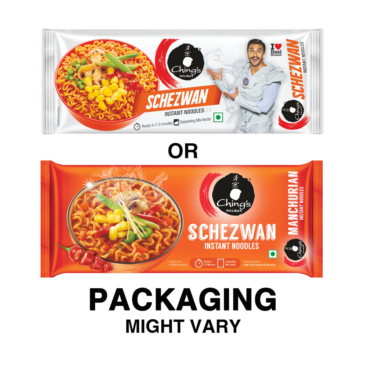 Ching's Secret Schezwan Instant Noodles (240 g) Combo