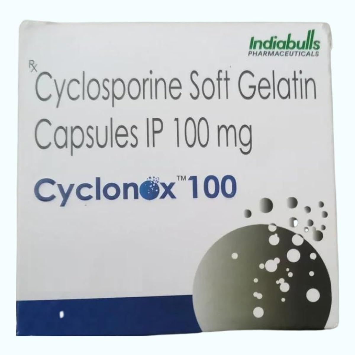 Cyclonox 100mg Soft Gelatin Capsules