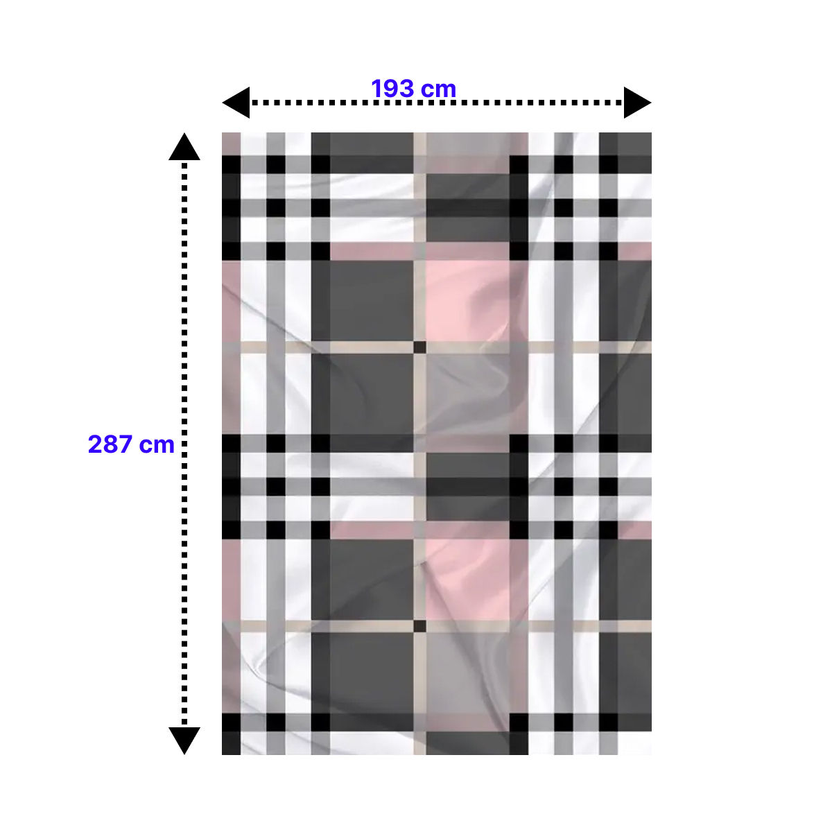 Elegant Weavers Printed Double Bedsheet with 2 Pillow Cover- Emrald | 220cm x 240cm