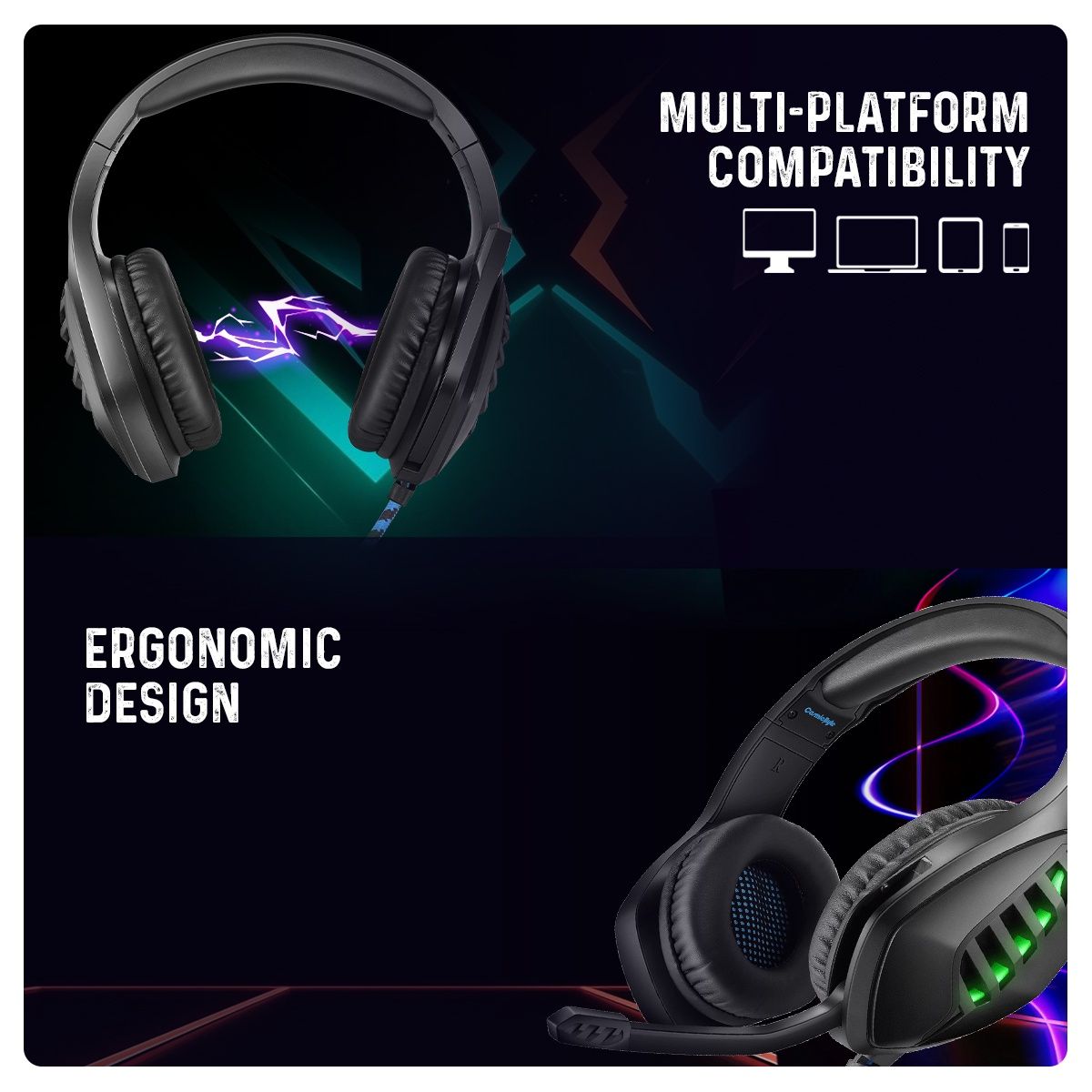 Cosmic Byte Gs430 Headset (Black)