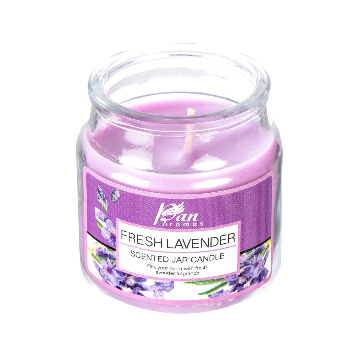 Pan Aromas Jar Candle With Lid - Fresh Lavender