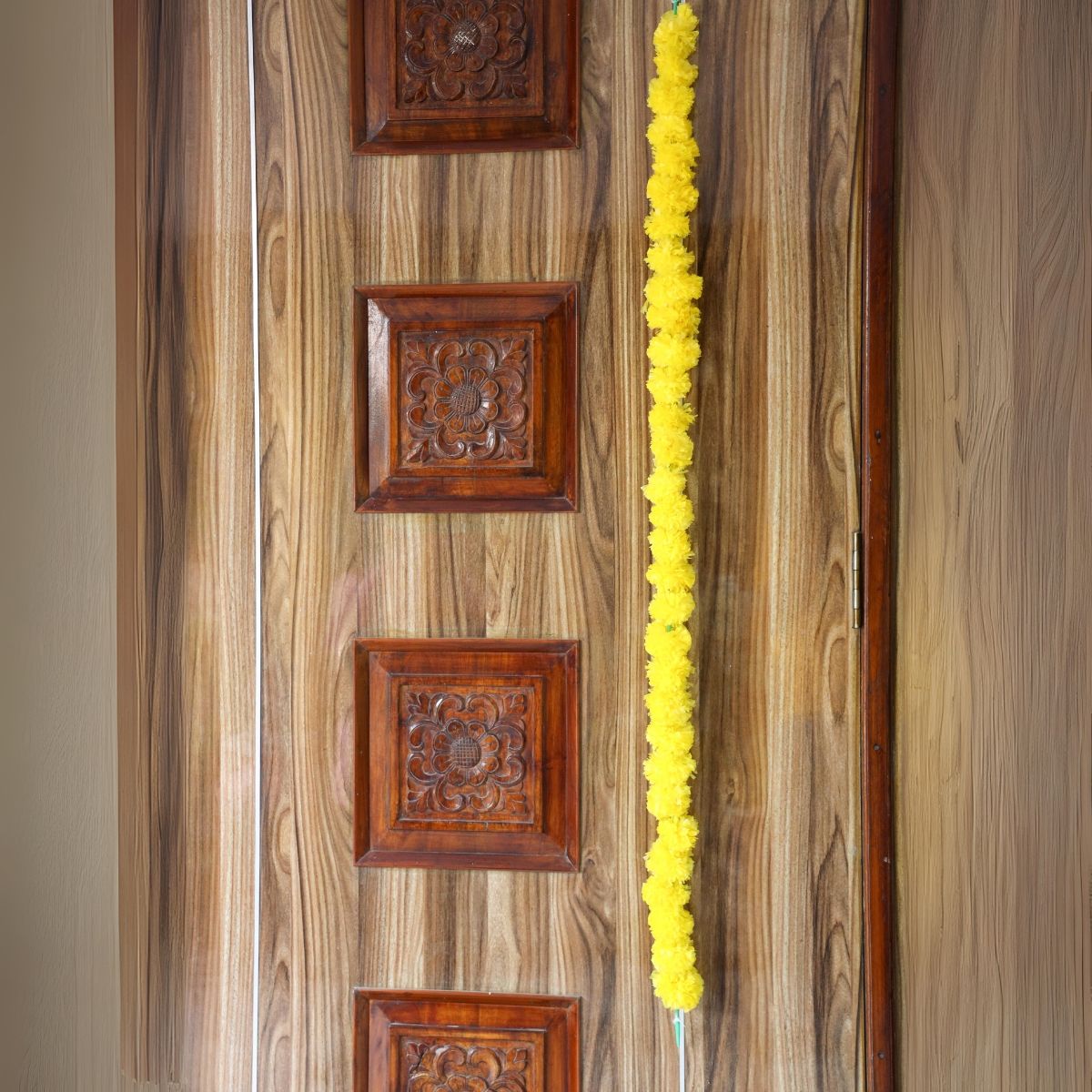 Walton Artificial Flower Garland | Yellow