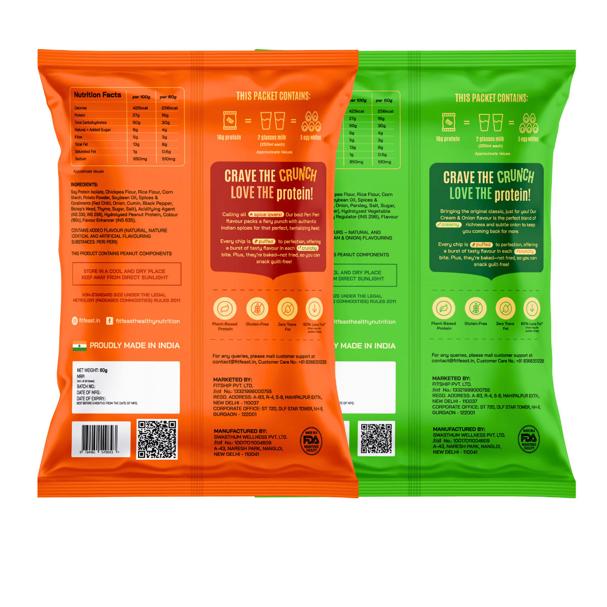 FitFeast Protein Chips Assorted Protein
