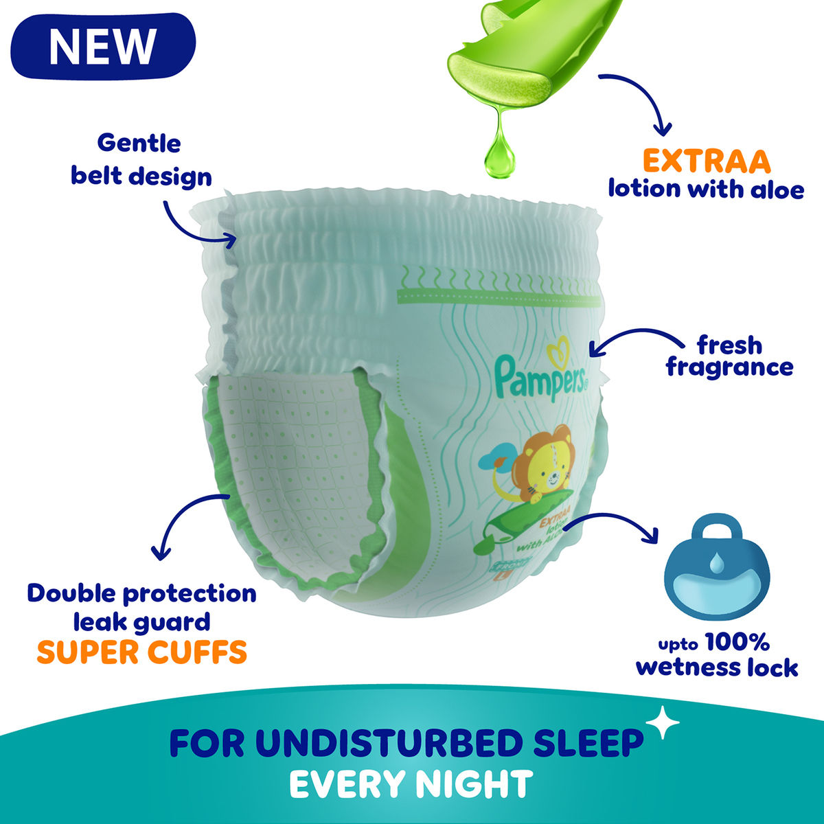 Pampers All Round Protection Baby Diapers | Pant Style | S | 30 pcs