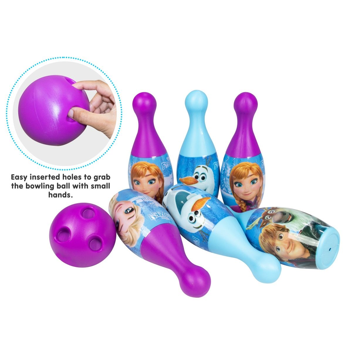 Itoys Bowling Set Box Frozen- (Colour May Vary)