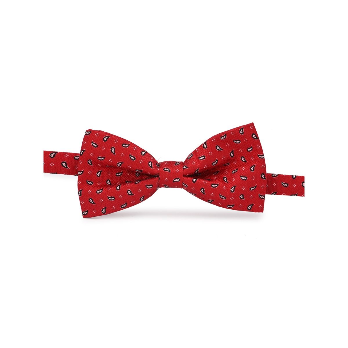 Calvadoss Men's Knitted Bow Tie | Bow 3001 | Red
