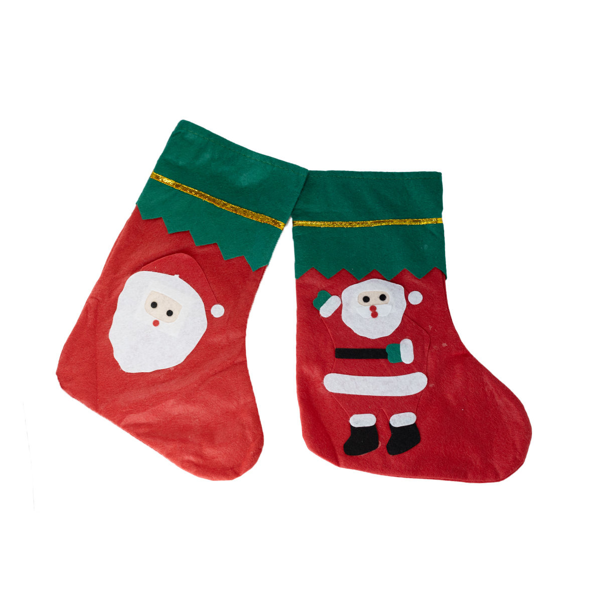 Gullak Santa Stocking Set Of 2 Style 1