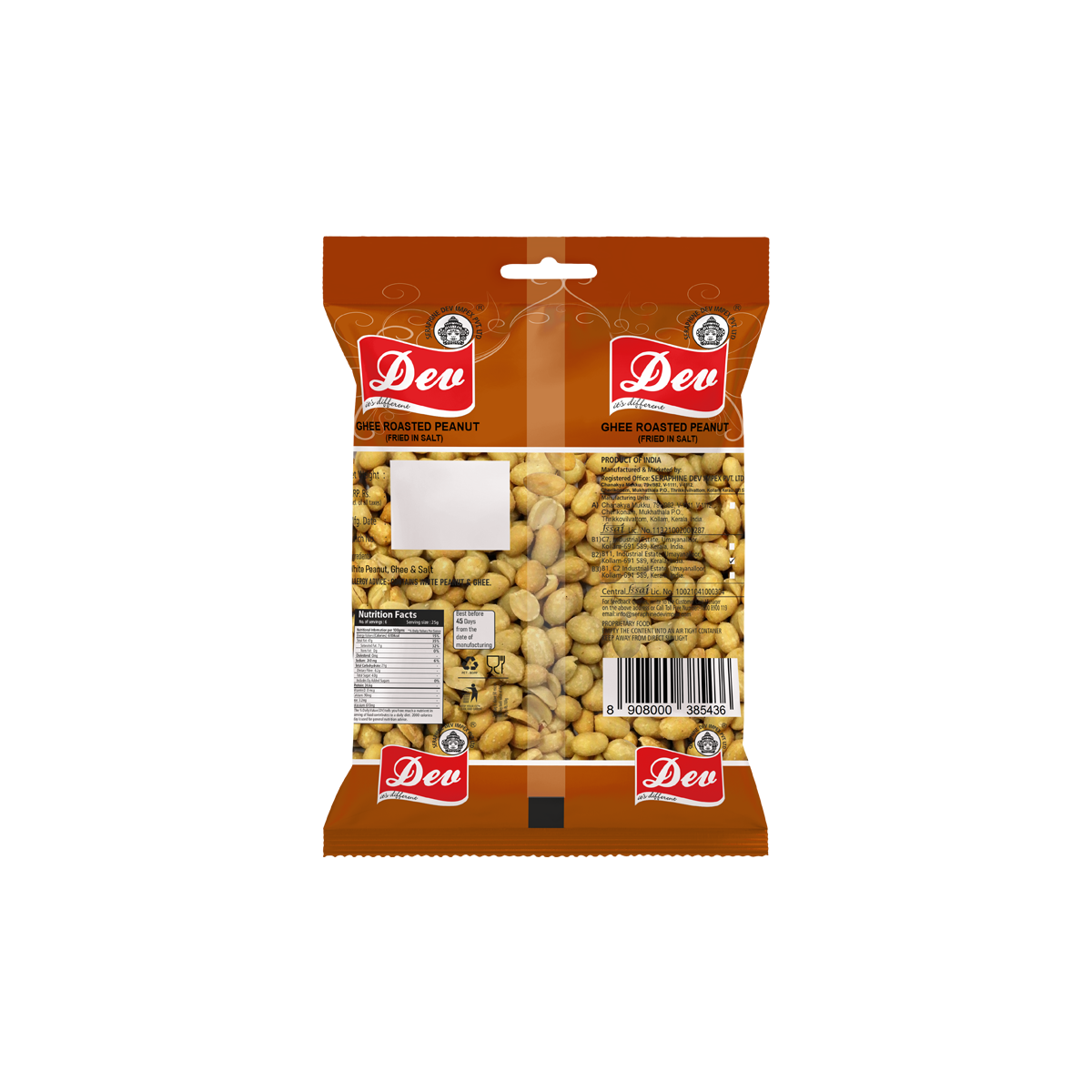 Dev Snacks Ghee Peanut Roast
