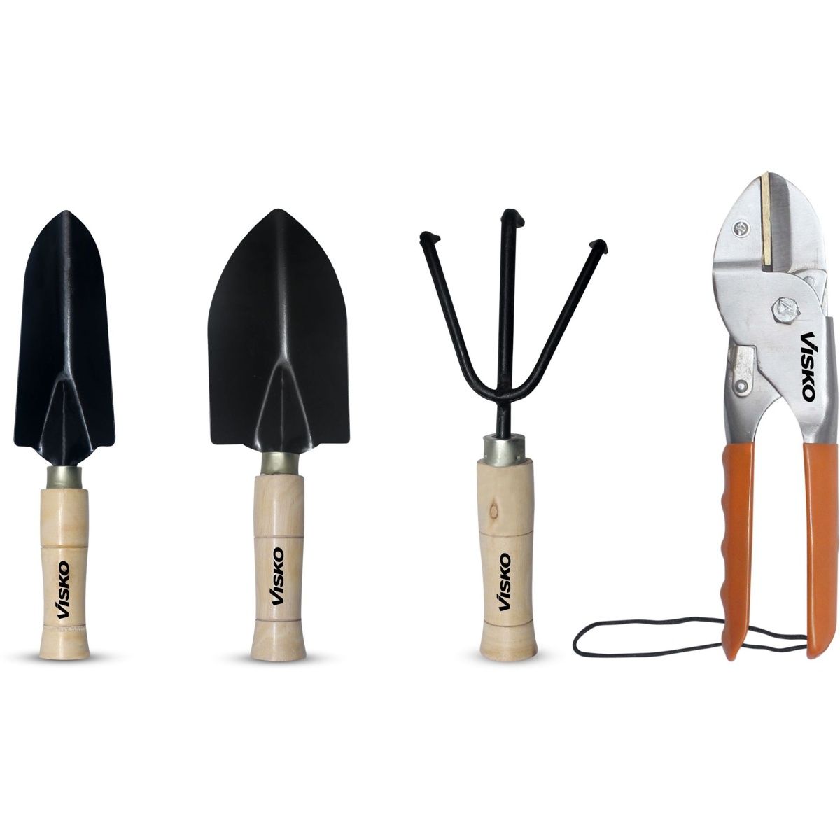 Visko 650 Garden Tools Set With 4 Pieces Garden Tool Kit