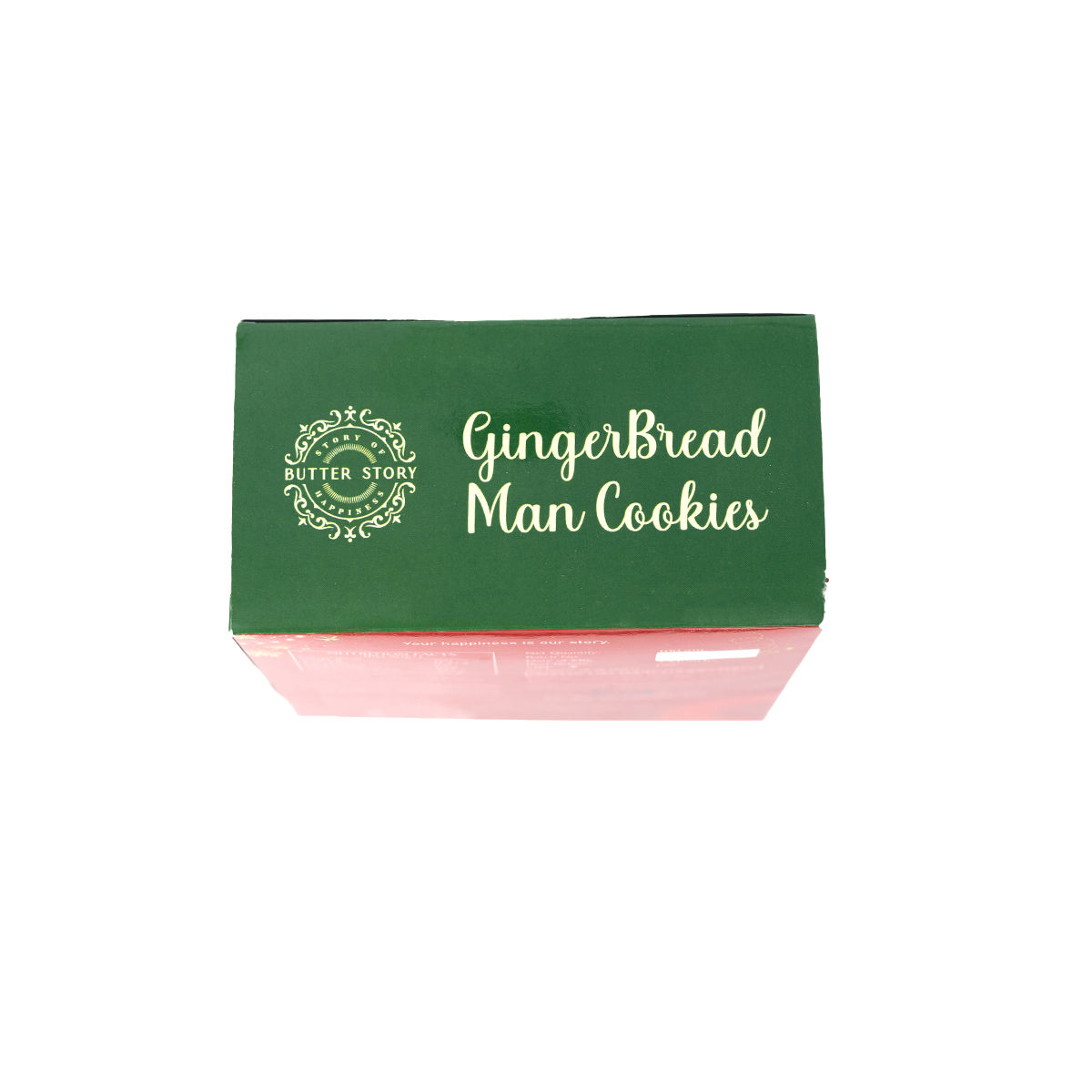 Butter Story gingerbread Man Cookies (Eggless / Veg)