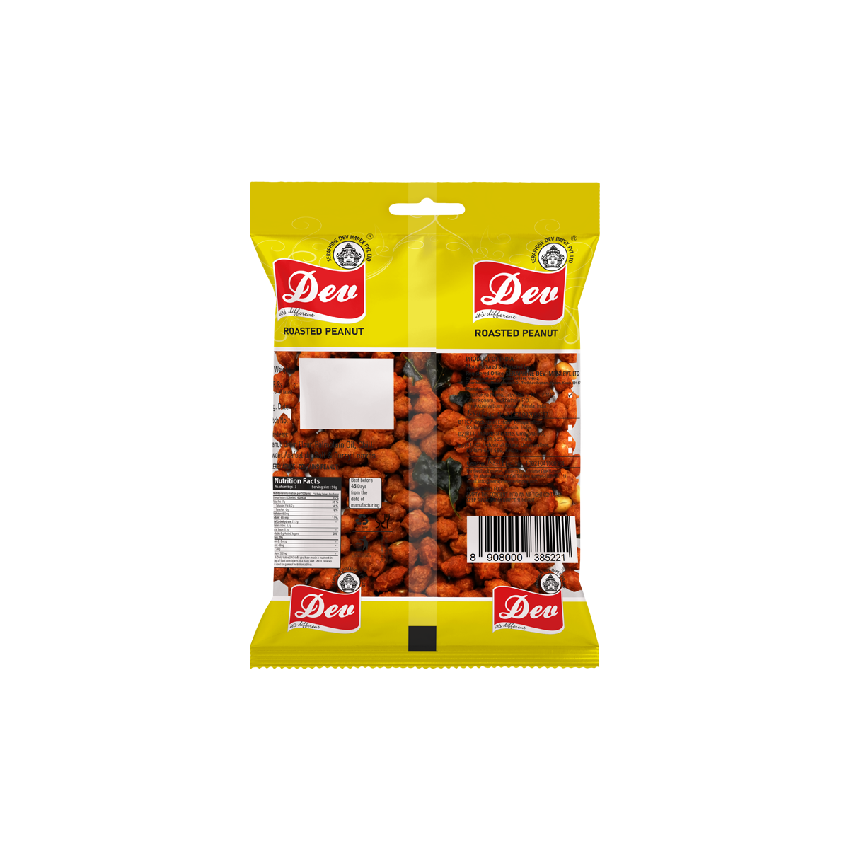 Dev Snacks Roasted Peanut