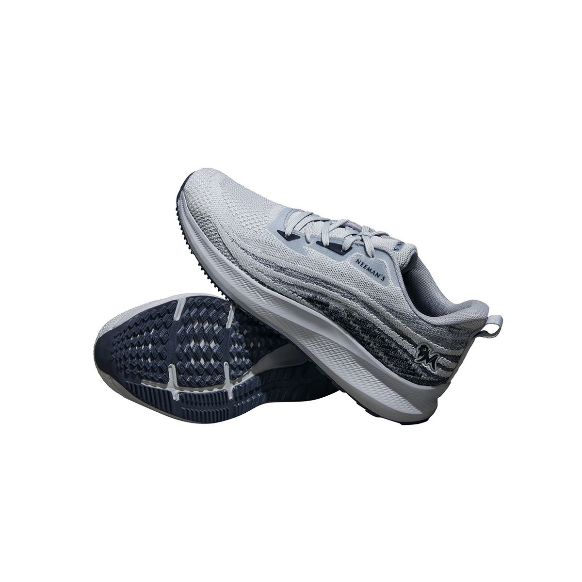 Neeman's Dashing Walkers Men's Polyester Sport Shoes - UK 9 | Lightweight and Flexible