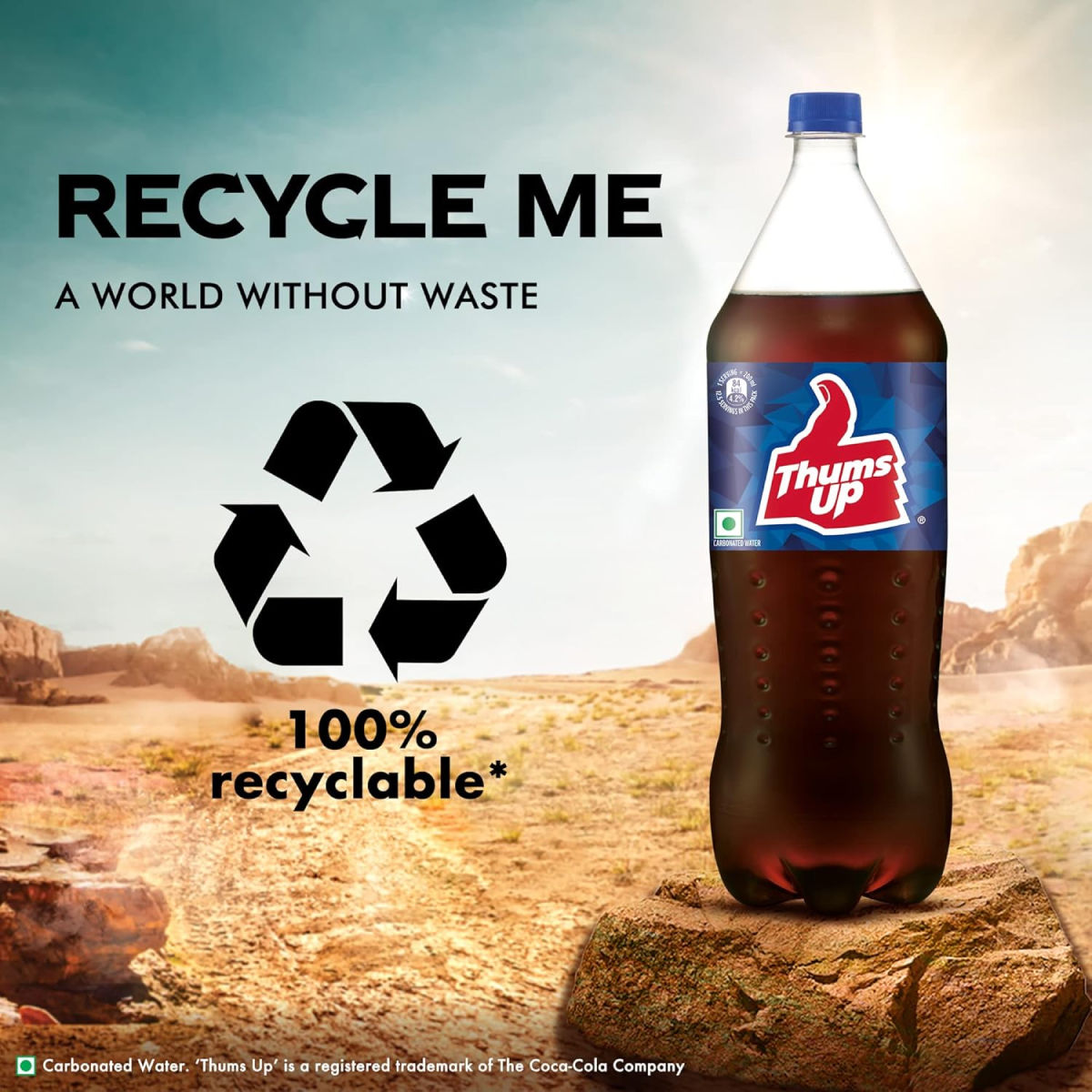 Thums Up (2.25L) & Bingo Chips(100g) Combo