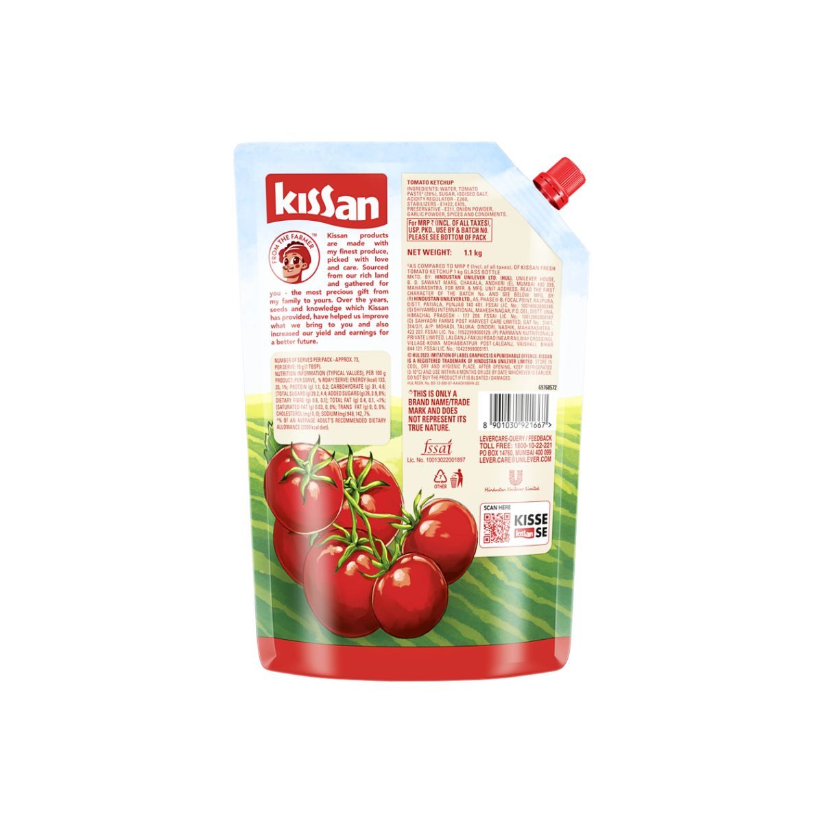 Kissan Fresh Tomato Ketchup DOY