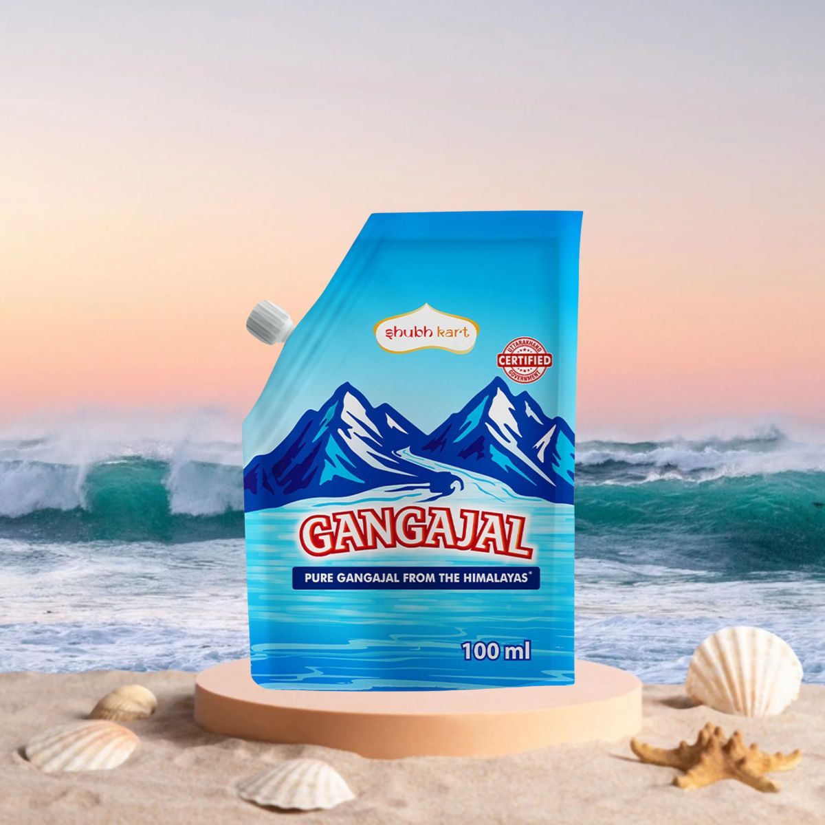 Shubhkart Gangajal Pouch 100 ml Combo