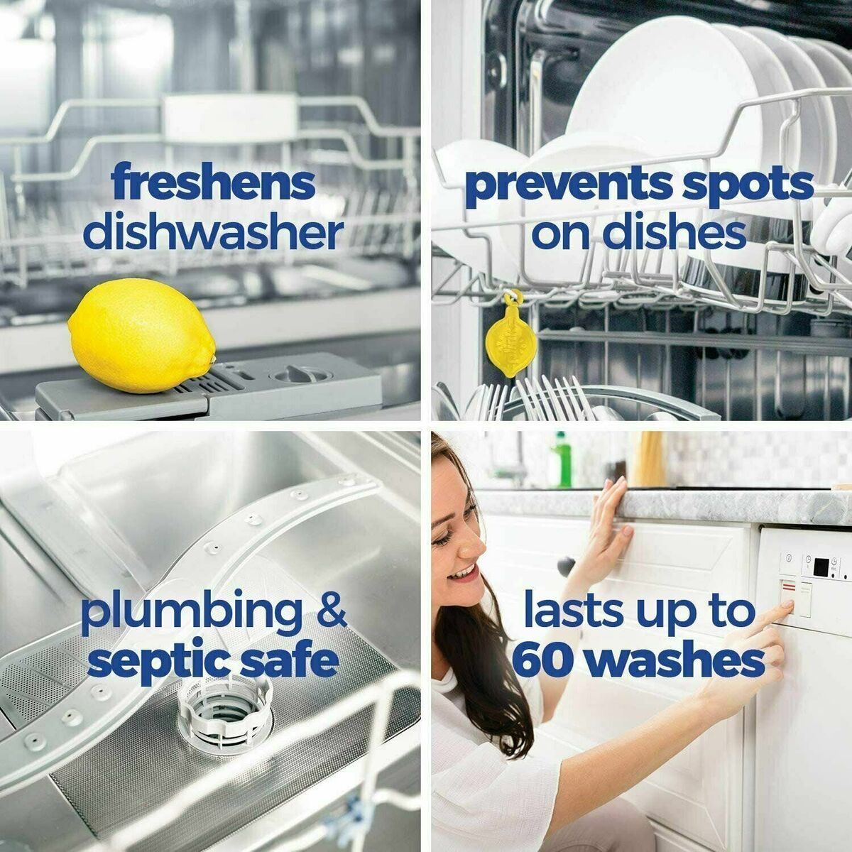 Finish Lemon Dishwasher Freshener