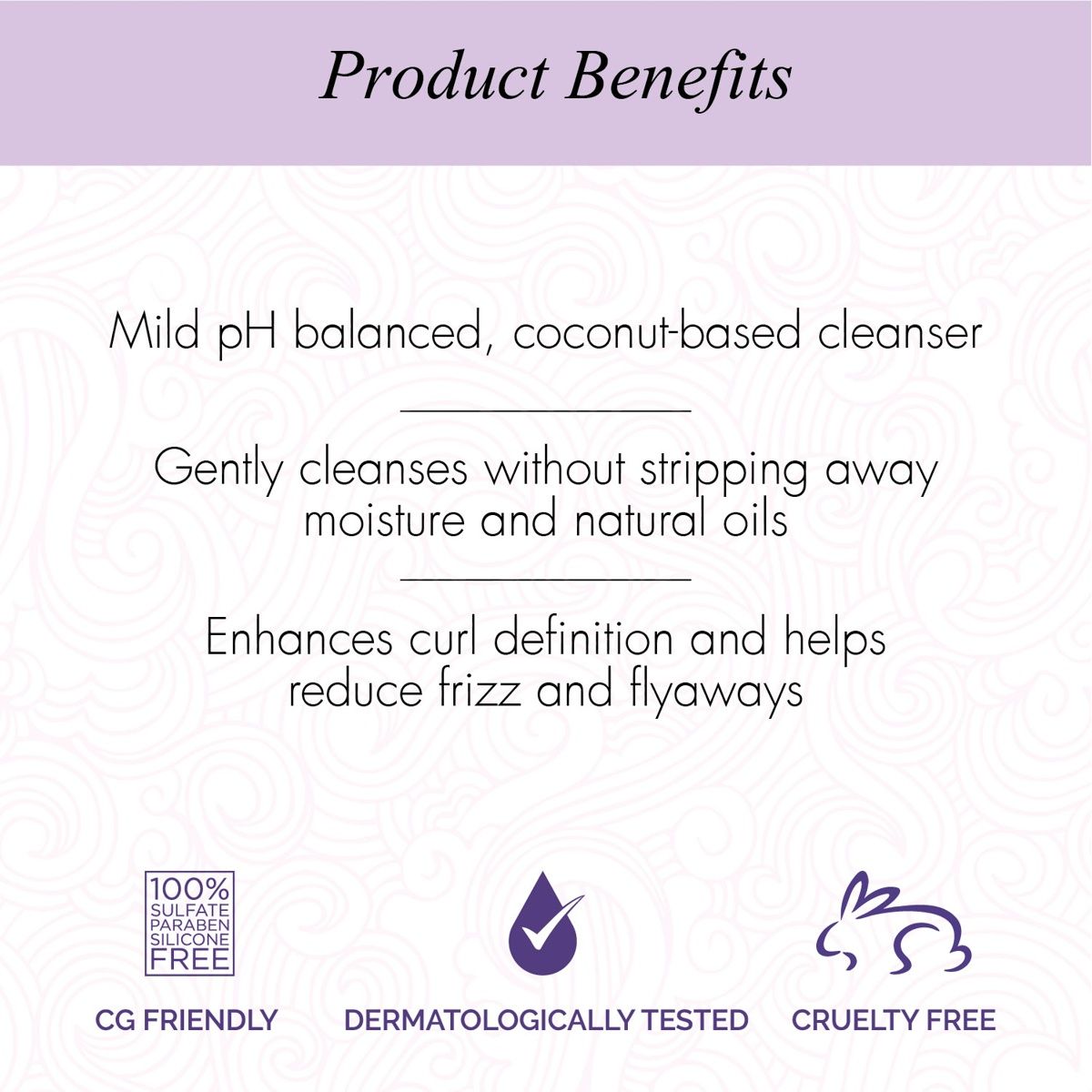 Curl Up Curl Moisturising Shampoo | For Dry Frizzy, Wavy & Curly Hair