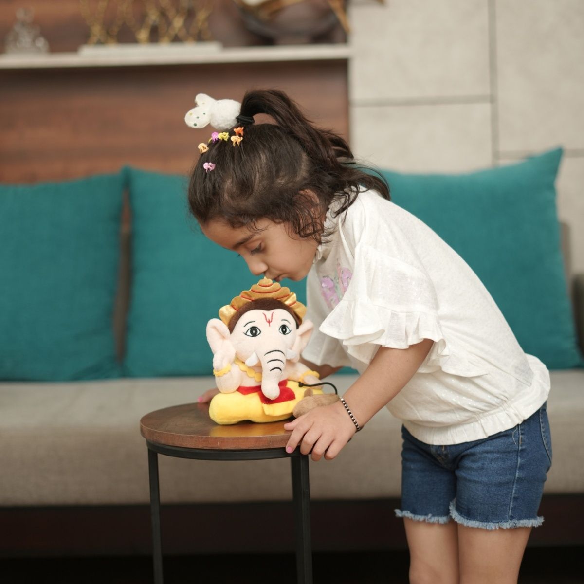 Panda's Box Mantra Chanting Baby Ganesha | Small - 20 cm