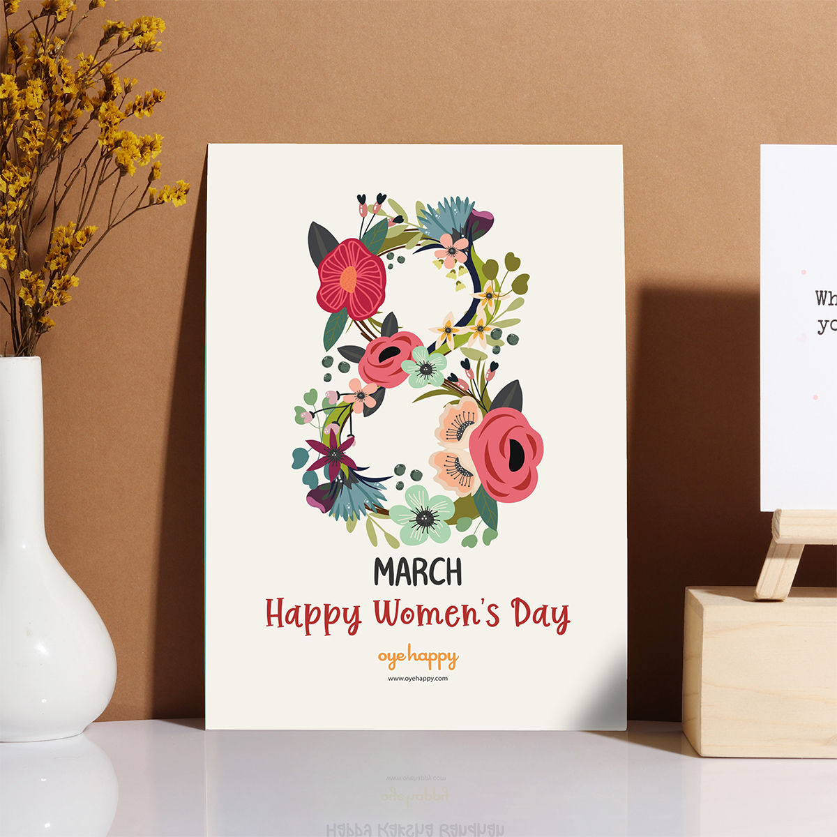 Oye Happy Happy Women's Day | Single Card